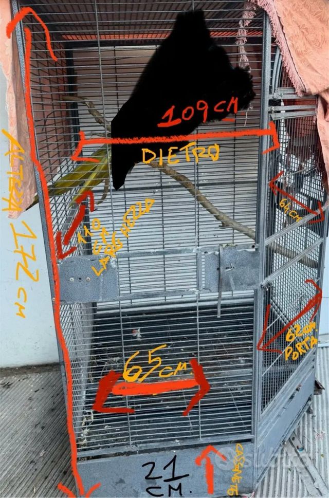 Gabbia per pappagalli