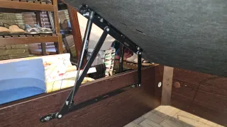 Canapé Flex Beige/Marrón Poli piel