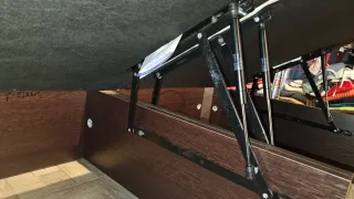 Canapé Flex Beige/Marrón Poli piel