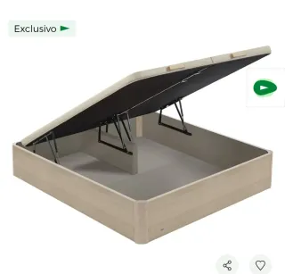 Canapé Flex Beige/Marrón Poli piel