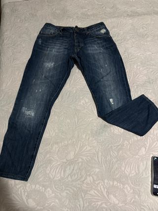 Jeans Uomo Taglia 46 blu