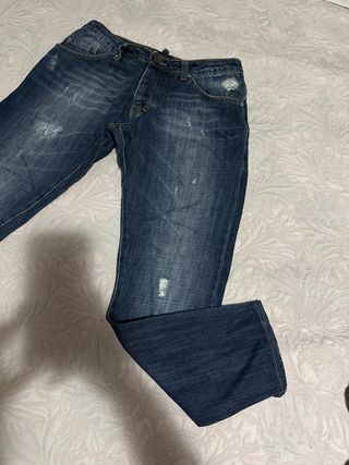 Jeans Uomo Taglia 46 blu