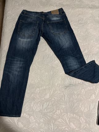 Jeans Uomo Taglia 46 blu