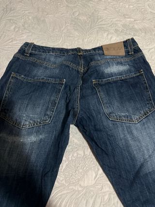 Jeans Uomo Taglia 46 blu