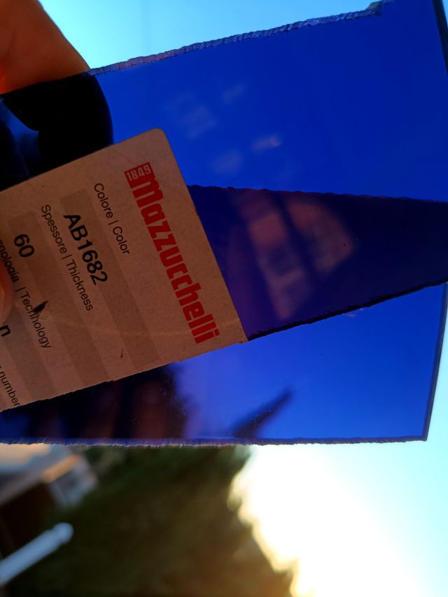 15 Placas Acetato Celulosa Mazzucchelli