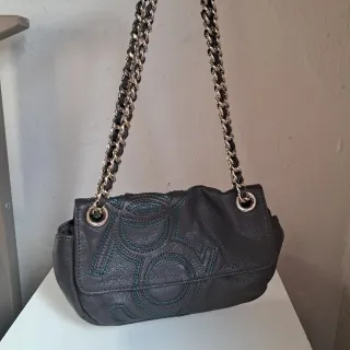 Bolso Purificación García Marron/Verde