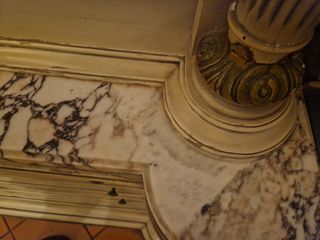 Gran vitrina de estilo barroco