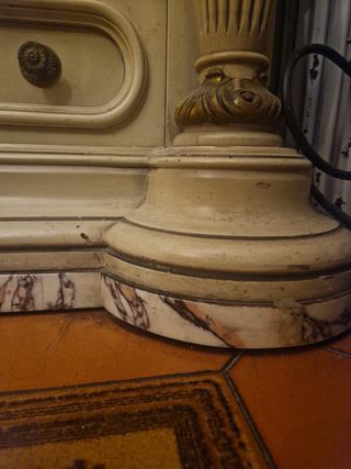 Gran vitrina de estilo barroco