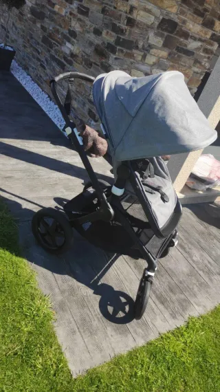Carrito Bugaboo Fox 2 Completo Gris