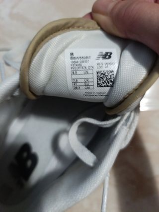 Zapatillas New Balance 550 Beige/Blanco