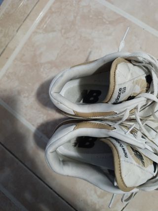 Zapatillas New Balance 550 Beige/Blanco