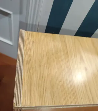 Zapatero de madera con 2 puertas