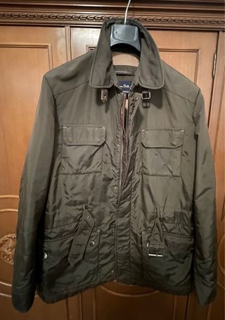 Parka Massimo Dutti Verde Oliva