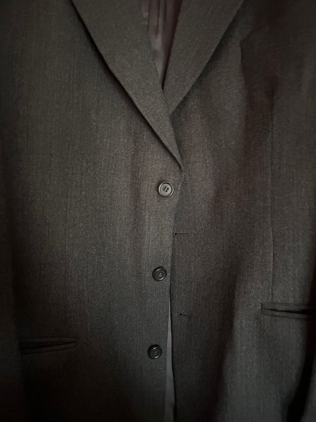 Abito 3 pezzi pura lana vergine taglia 54