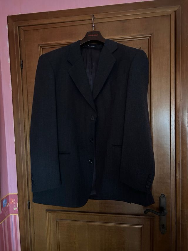 Abito 3 pezzi pura lana vergine taglia 54