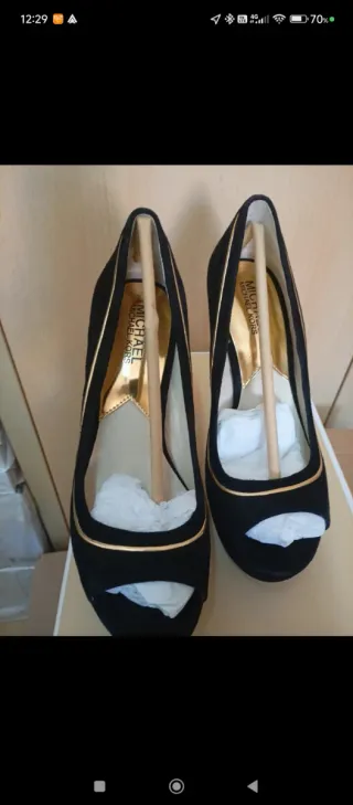 Scarpe Michael Kors N.37 Nero/Oro