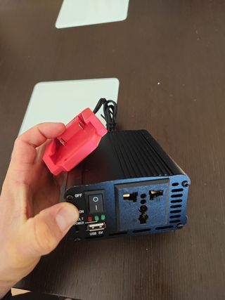 Inversor Corriente Portátil 12V CC a 110V CA