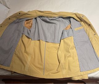 Cazadora de algodón beige