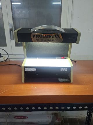DETECTOR DE BILLETES FALSOS ANTIGUO