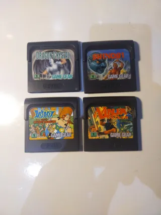 Lote 4 Juegos Sega Game Gear