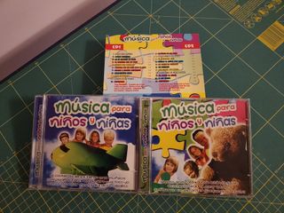 Lote cd y dvd música, series y pelis infantiles