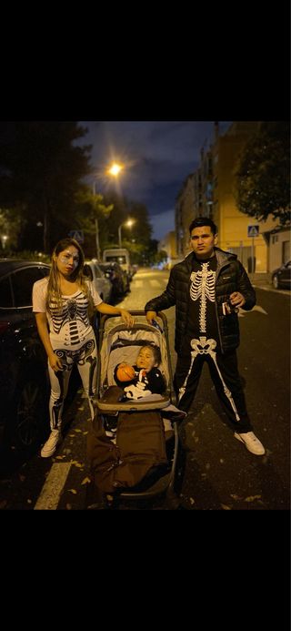 Disfraz Calavera Esqueleto Talla M