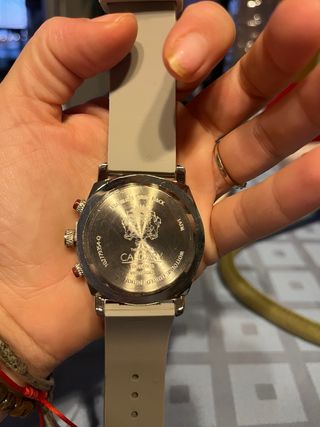 Reloj Calgary Cronógrafo Correa Gris