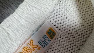 Jersey punto Bershka blanco talla M