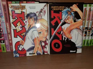 Samurai Deeper Kyo tomo 1 y 2