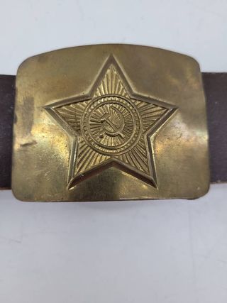 CINTURÓN MILITAR ANTIGUO