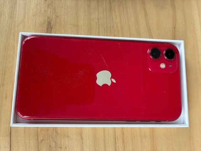 iPhone 11,128GB,Rojo