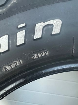 Ruedas BFGoodrich All Terrain 225/75/16