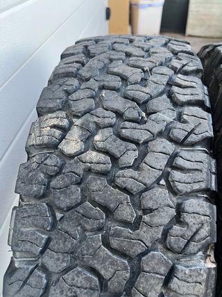 Ruedas BFGoodrich All Terrain 225/75/16