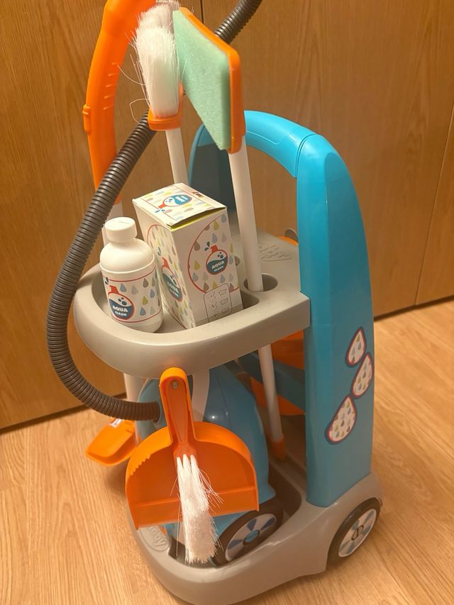 Carrito Limpieza Juguete Smoby
