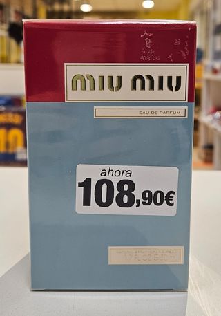 NUEVO perfume MIU MIU 50ml 
