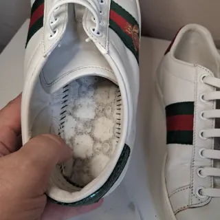 Scarpe Gucci White Bee