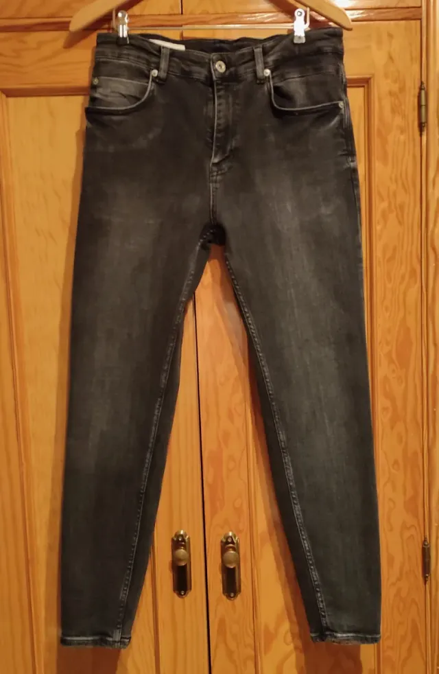 Vaqueros Slim Crop Nuevos
