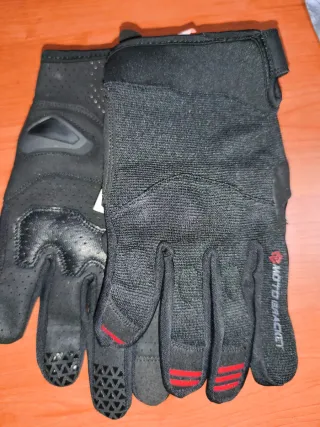 Guantes Moto Verano MOTO BRACKET Negros