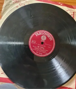 Vinile Parlophon Se Torna Giorgio Consolini