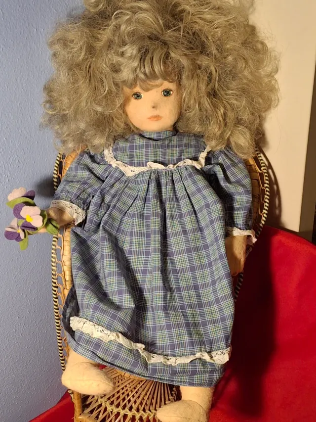 Bambola Lenci Torino anni '90 50cm
