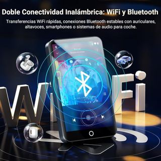 MECHEN Reproductor MP3 MP4 160GB Android 13