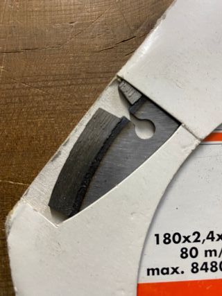 Disco Diamante Wurth MSF 180 Laser