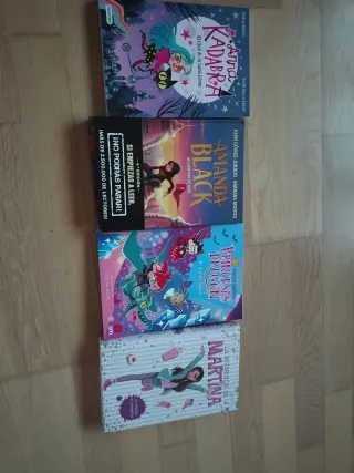 Anna kadabra,Amanda Black,Princesa Dragón, Martina