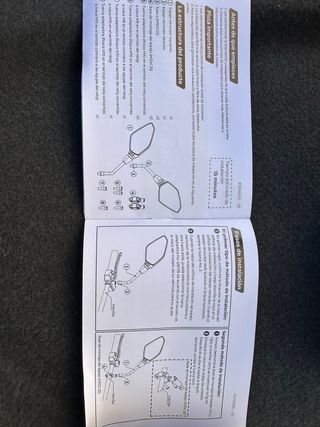 Espelhos Scooter novos