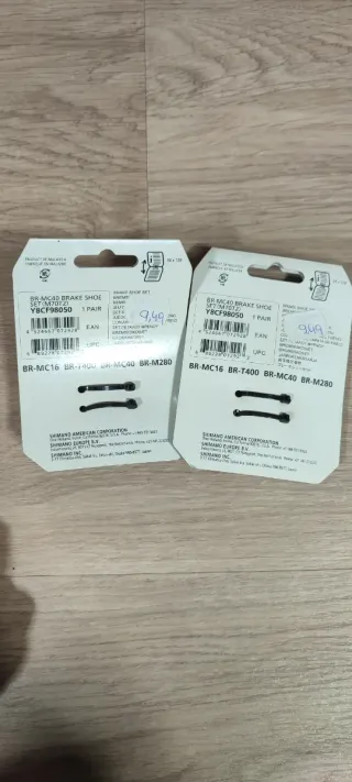 Zapatas de Freno Shimano M70T2 (2 Pares)