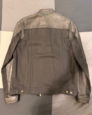 Chaqueta Replay tejana y piel Neymar