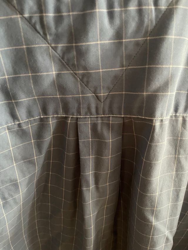 Camisa Tommy Hilfiger azul cuadros