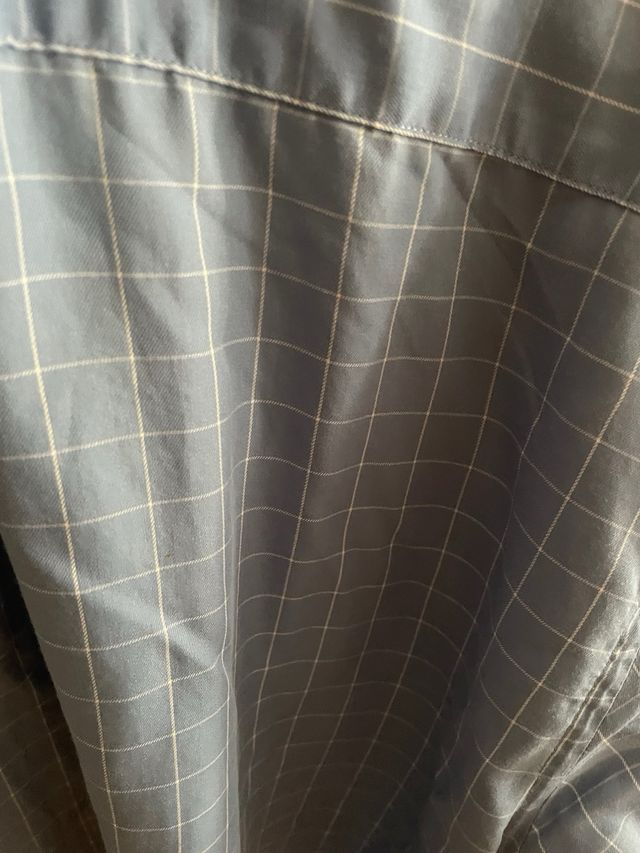 Camisa Tommy Hilfiger azul cuadros