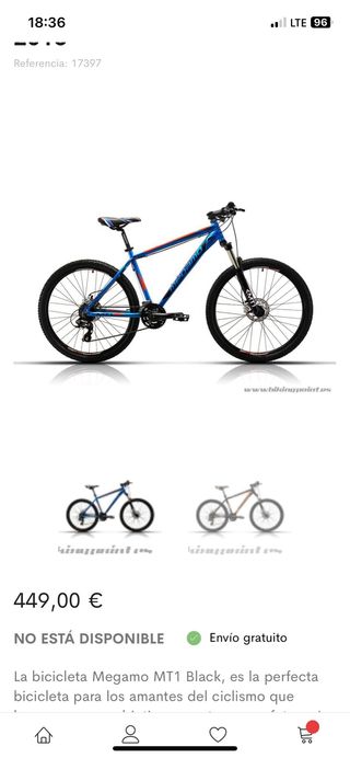 Bicicleta montaña Megamo