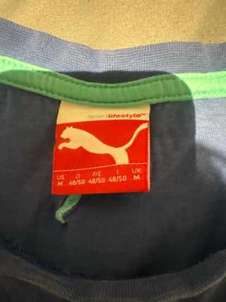 Camiseta Puma Azul Talla M